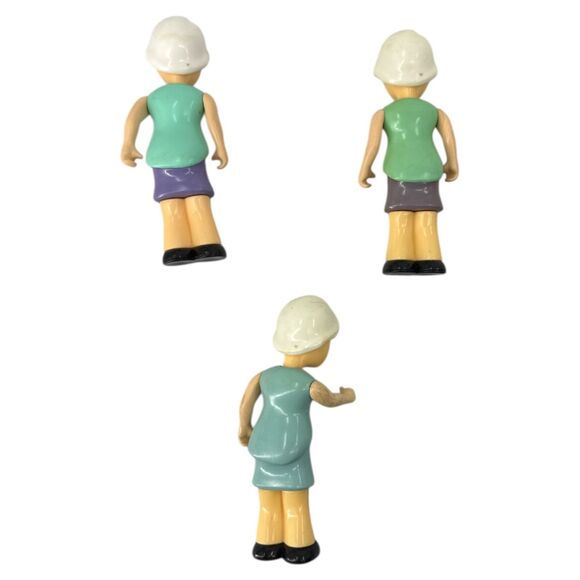 Little Tikes VTG Dollhouse Woman Grandmother Figure toy - Picture 2 of 2